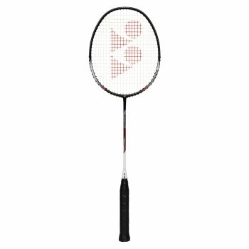 YONEX Nanoflare Speed 7 Badminton Racquet (Strung, Black/White)