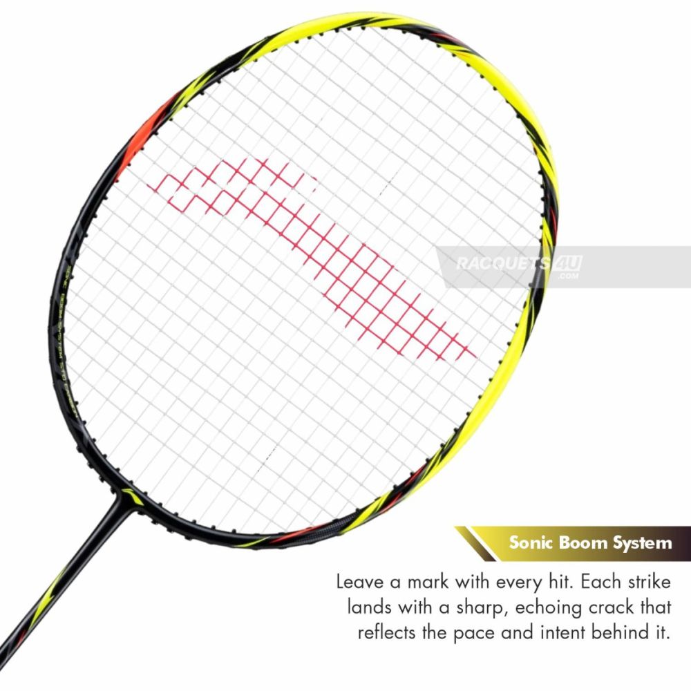 LI-NING Bladex Assassin Badminton Racquet (Sulphur Spring/Black