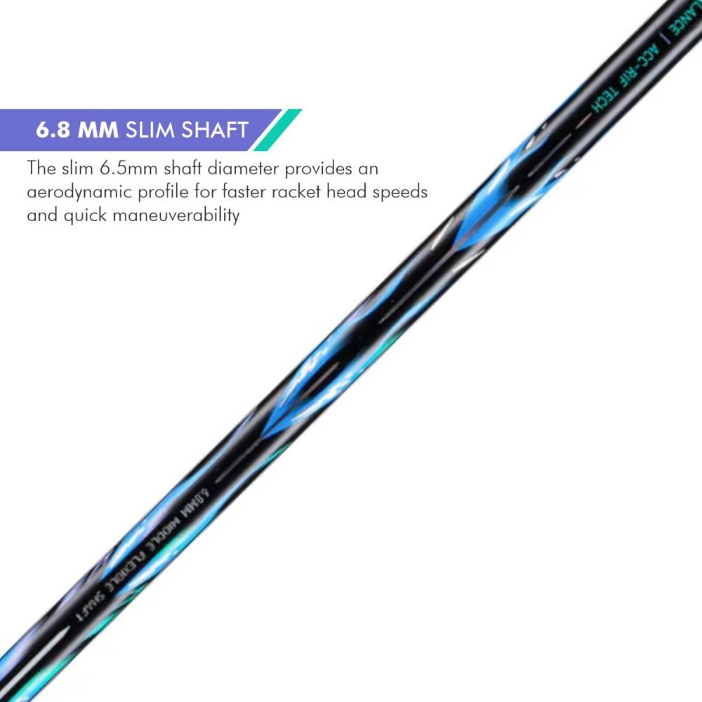 LI-NING Halbertec 7000 Badminton Racquet (Capri Breeze/Twilight