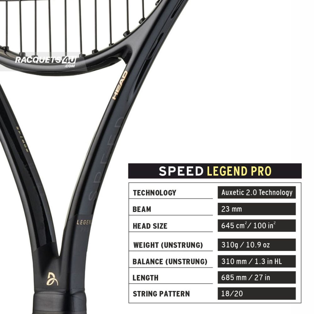 HEAD Speed Pro Legend 2025 Tennis Racquet (Unstrung)