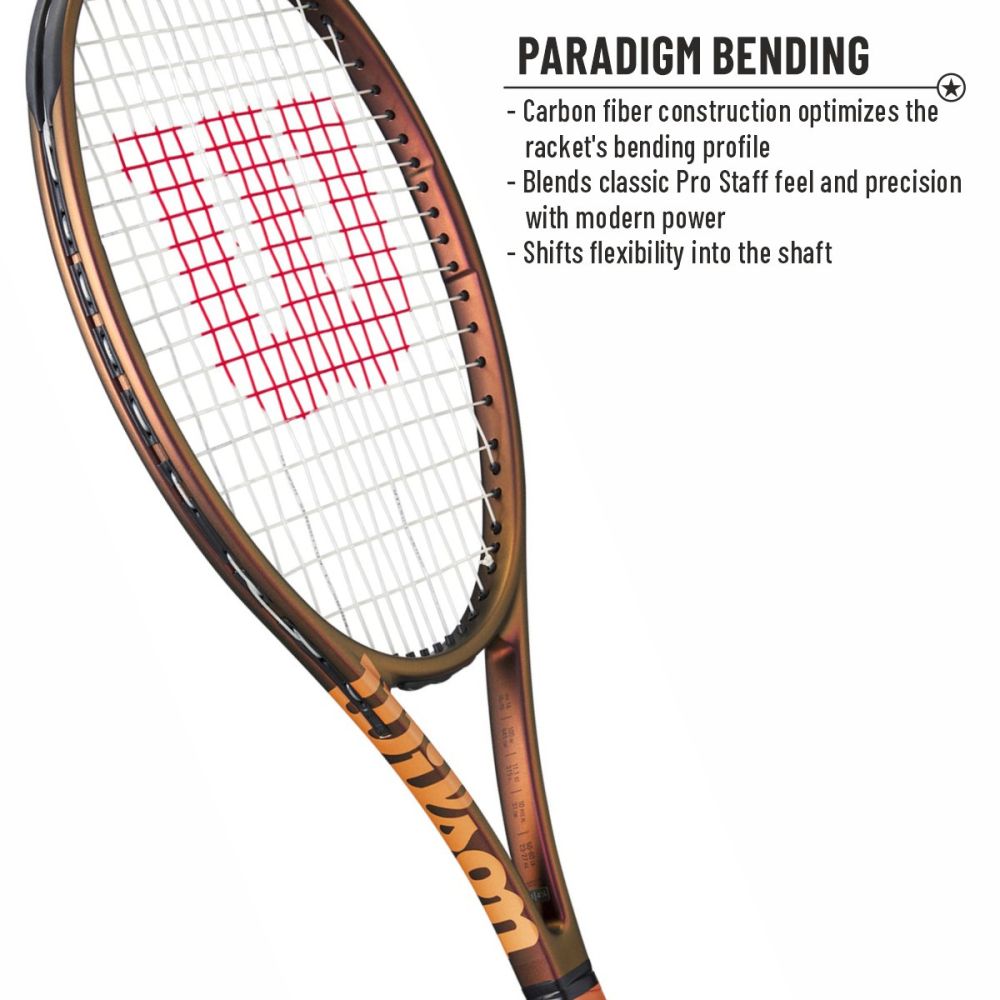 WILSON Pro Staff X V14 Tennis Racquet (315g, Unstrung)