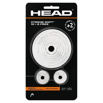 HEAD Xtreme Soft Over Grip (10+2 pcs) White