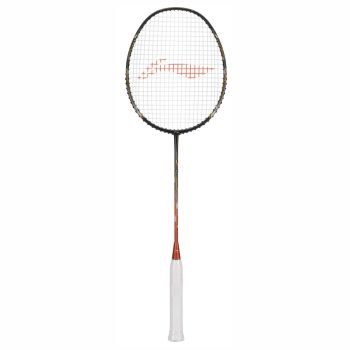 LI-NING Air-Force 80 G3 Badminton Racquet (Dark Grey/Amber/Gold, Strung)