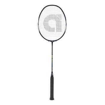 APACS Accurate 77 Badminton Racquet (Unstrung, Black Glossy)