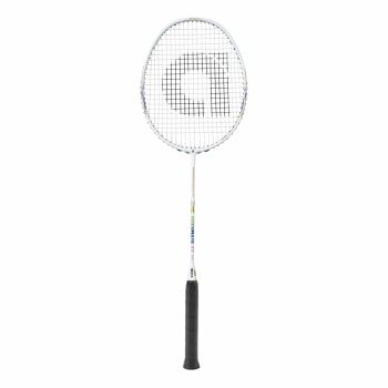 APACS Accurate 77 Badminton Racquet (Unstrung, Pearl White Matte)