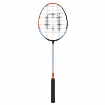APACS Asgardia Control Badminton Racquet (Unstrung, Black/Sky Blue/Orange)