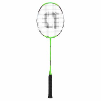 APACS Z Ziggler Badminton Racquet (Unstrung, White/Green)