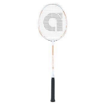 APACS Dual Power Speed Badminton Racquet (Unstrung, White)