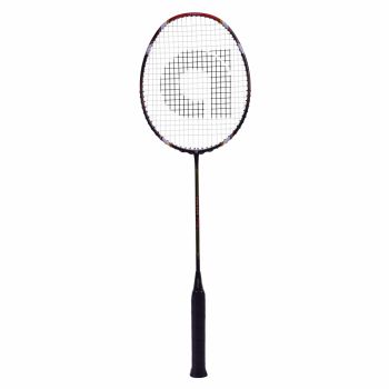 APACS Finapi 77 II Badminton Racquet (Unstrung, Black/Red)
