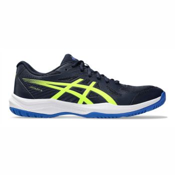 ASICS Upcourt 6 Indoor Shoes (Midnight/Safety Yellow) 