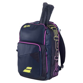 BABOLAT Pure Aero Rafa Backpack (Blue/Yellow/Pink)