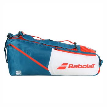 BABOLAT RH X 6 Evo Tennis Racquet Bag (White/Blue/Red)