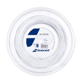 BABOLAT RPM Hurricane Tennis String Reel (16 / 1.30mm, White)