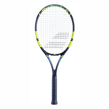 BABOLAT Voltage Tennis Racquet (Blue/Yellow, Strung)