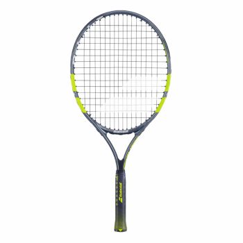 BABOLAT Carlitos Junior 23 Tennis Racquet (Yellow/Blue, Strung)
