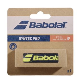 BABOLAT Syntec Pro Replacement Grip Black/Fluro Yellow