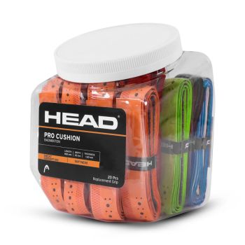 HEAD Pro Cushion Badminton Grip (20 Pcs Assorted)