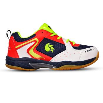 DSC Court 44 Badminton Shoes (Navy Red)