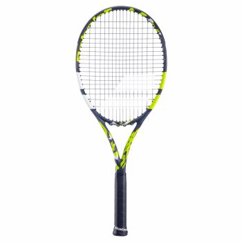 BABOLAT Boost Aero Tennis Racquet (Grey/Yellow, Strung)