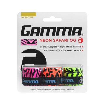 GAMMA Neon Safari Overgrip (3 PCS)