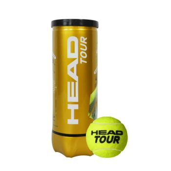 HEAD Tour (PET CAN) Tennis Ball Can (3 Balls)