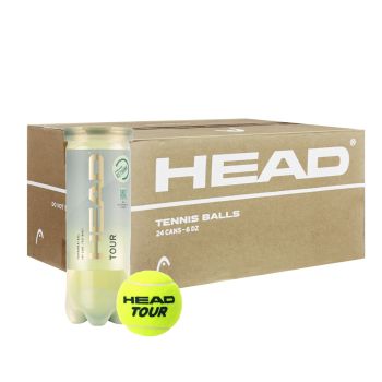 HEAD Tour Tennis Ball Carton (72 Balls)