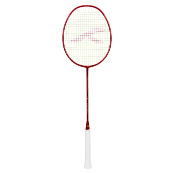 HUNDRED Atomic Air 77 Badminton Racquet (Unstrung, Red/Gold)
