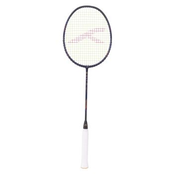 HUNDRED Cult 77 Badminton Racquet (Unstrung, Blue/Grey)