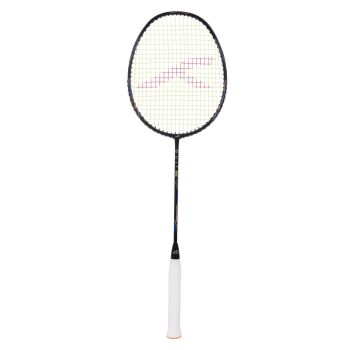 HUNDRED Cult 82 Badminton Racquet (Strung, Black)