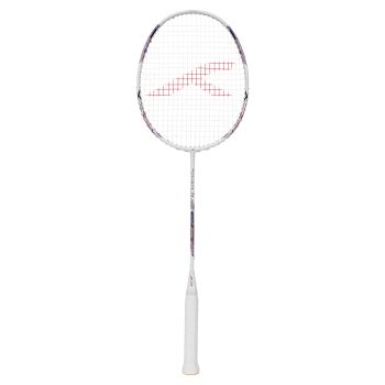 HUNDRED Nuclear 72 Badminton Racquet (Unstrung, White/Red/Black)