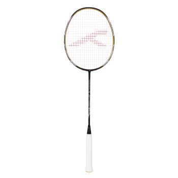 HUNDRED Nuclear 78 Badminton Racquet (Unstrung, Black/Silver)