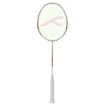 HUNDRED Primearmour 800 Badminton Racquet (Unstrung, White)