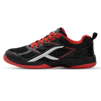 HUNDRED Xoom Badminton Shoes (Black/Red)