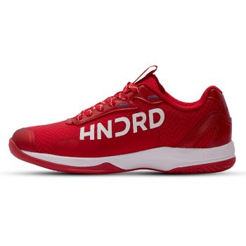 HUNDRED Xoom Pro Badminton Shoes (Red/White)