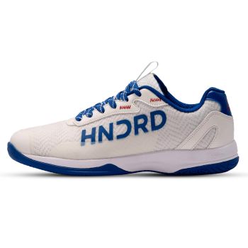 HUNDRED Xoom Pro Badminton Shoes (White/Blue)