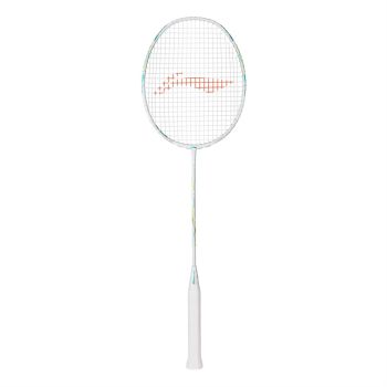 LI-NING AX-FORCE 60 Badminton Racquet (White, Unstrung)