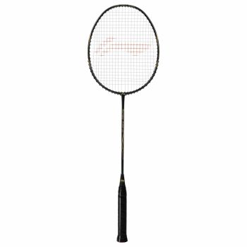 LI-NING Turbo X 50 G5 Badminton Racquet (Charcoal/Gold, Strung)