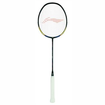 LI-NING Turbo X 70 Badminton Racquet (Unstrung, Black/Gold)