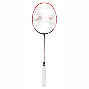 LI-NING Windstorm 700 SPL Badminton Racquet (Black/Red, Unstrung)