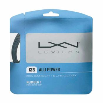 LXN Alu Power 125 Tennis String (Silver)
