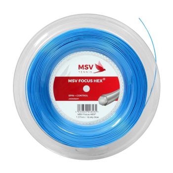 MSV Focus-HEX Tennis Reel (200m) Sky Blue