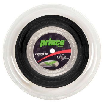 PRINCE Synthetic Gut Duraflex 17 Squash String Reel (100m, Black)