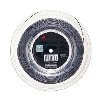 SOLINCO Confidential Tennis String Reel (17 / 1.20mm, 200 m)