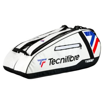 TECNIFIBRE Tour Endurance 6R Racquet Squash Kit Bag (White)