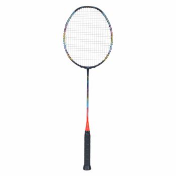 Powermax T-Force Power Badminton Racquet (Unstrung, Black/Red)
