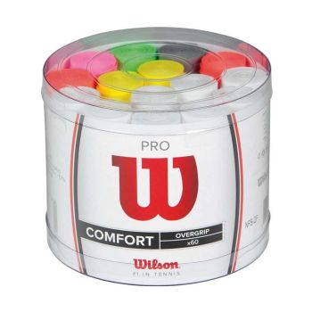 WILSON Pro Comfort OverGrip Assorted (60 Pcs)