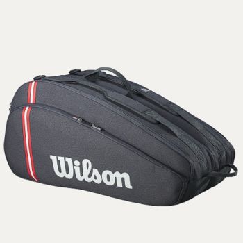 Wilson Tour 12R Tennis Kit Bag (Black)