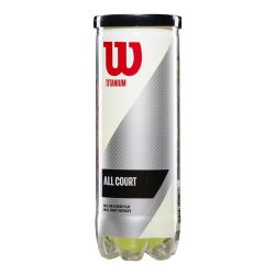 Wilson Titanium All Court Tennis Ball Can (3 Balls) 