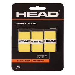 HEAD Prime Tour Over Grip (Yellow, 3 pcs)