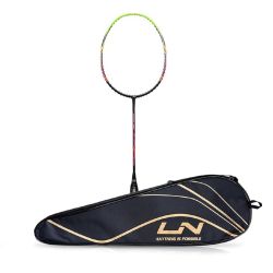 LI-NING Turbo 99 Badminton Racquet (Unstrung, Black/Green)